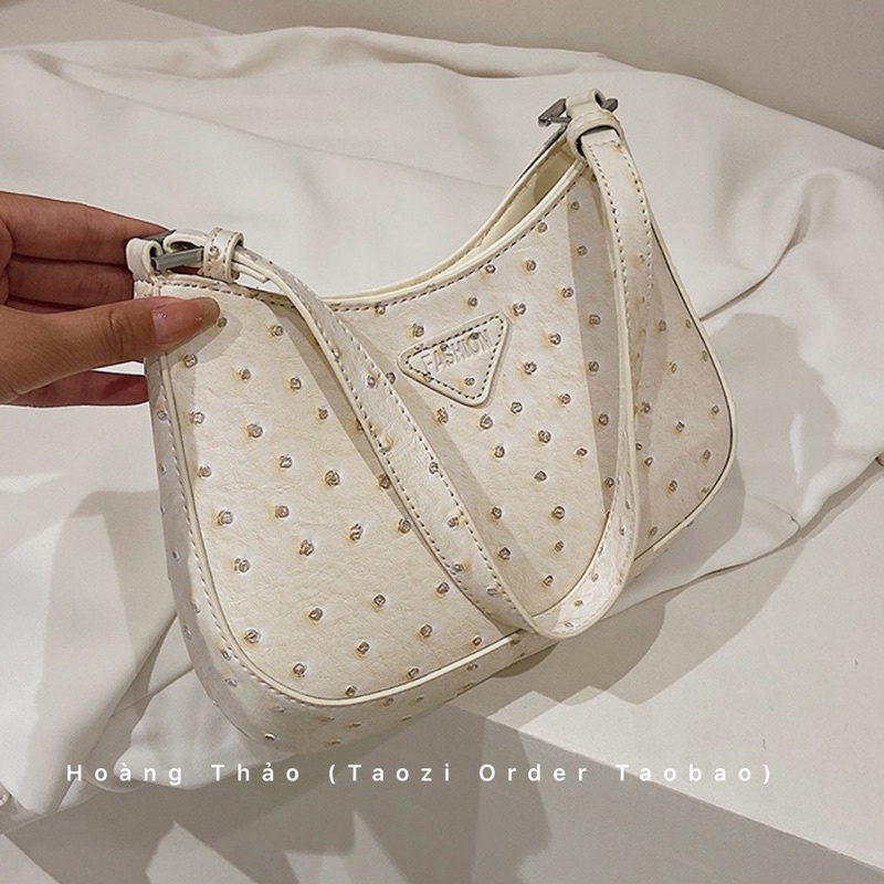 Túi kẹp nách - Có dây dài túi đeo chéo chất sần mẫu hot 2022