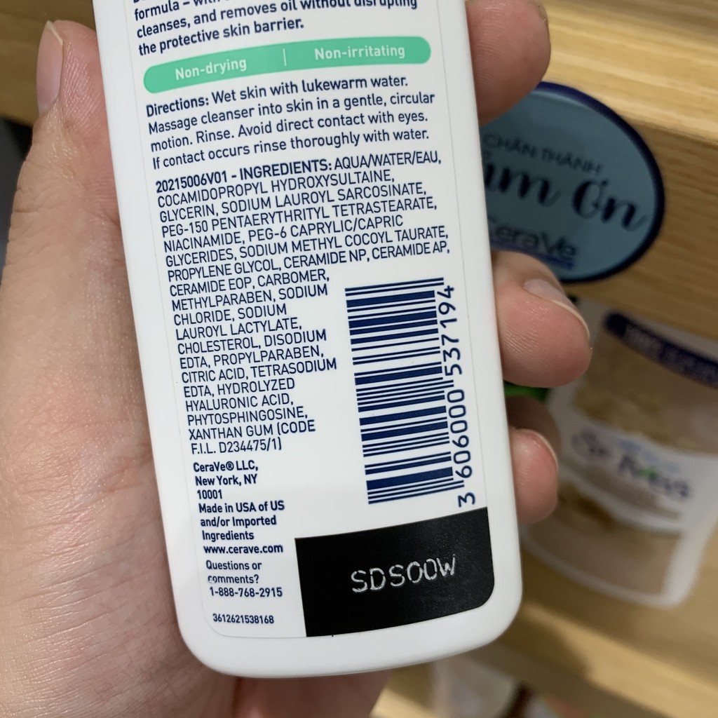 [Mã 1911FMCGSALE giảm 8% đơn 500K] Sữa rửa mặt CeraVe Foaming Facial Cleanser (87mL) | BigBuy360 - bigbuy360.vn