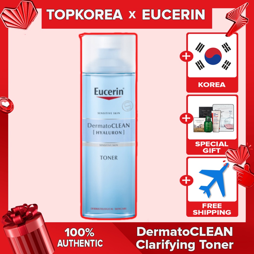 Nước hoa hồng Eucerin DermatoCLEAN Clarifying Toner
