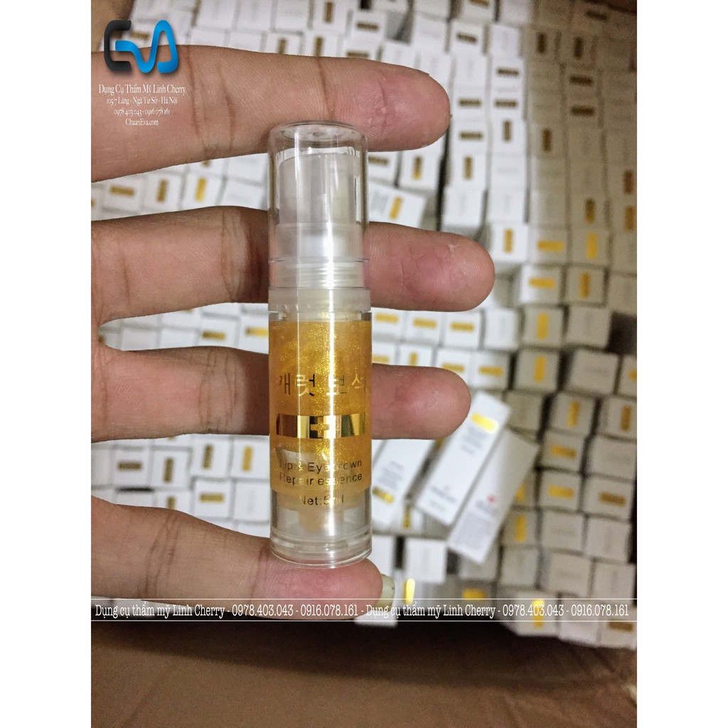 Dưỡng tinh chất vàng Collagen tươi cho mày môi phun xăm thẩm mỹ