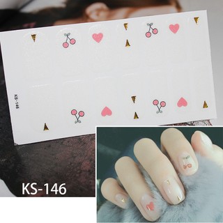 Miếng dán móng tay - Nail Wraps (14 miếng dán khô)