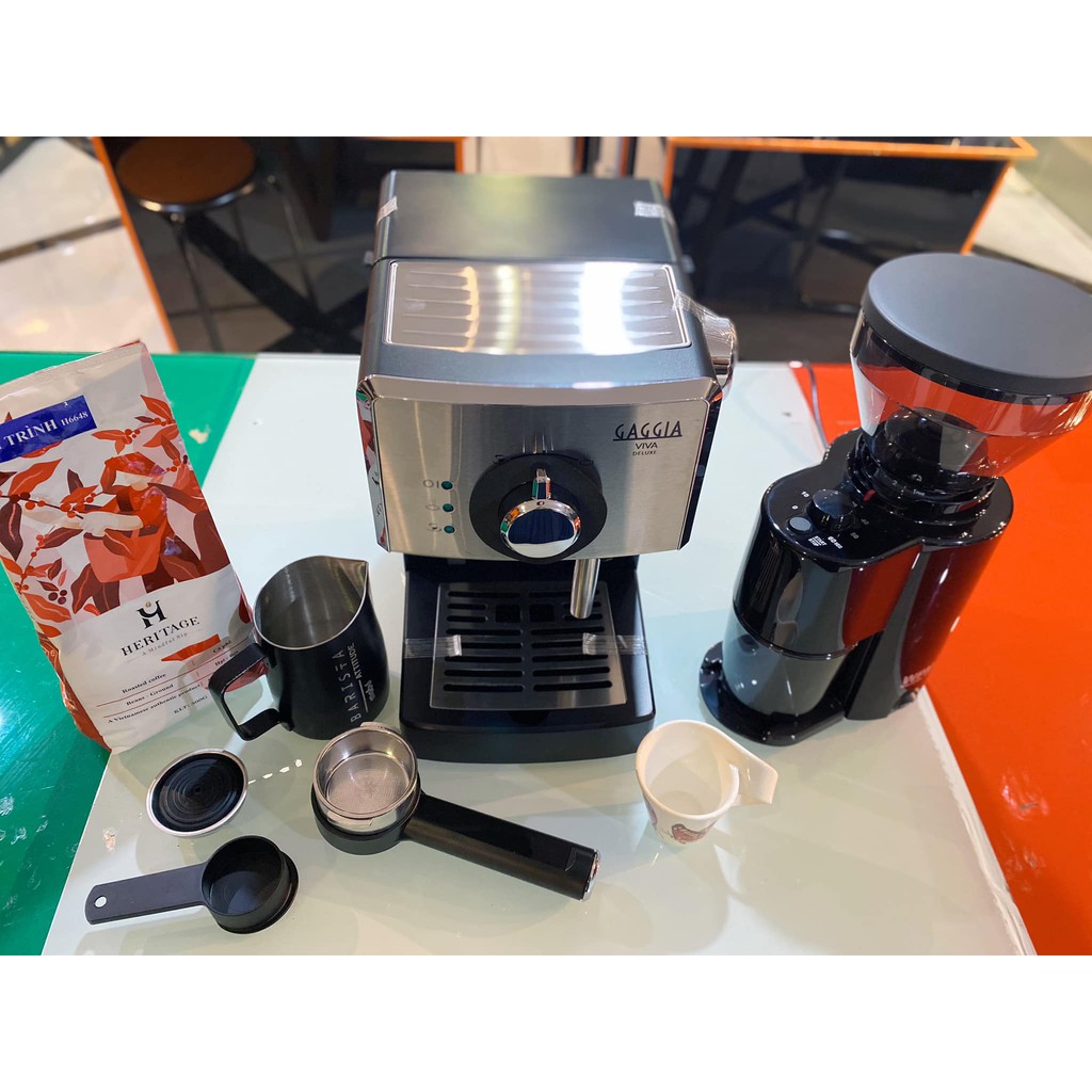 Cà phê nguyên chất Robusta Arabica Cà phê hạt/bột pha máy Heritage Hành trình H3678