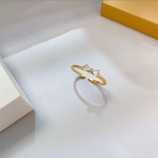 18k Gold Plated Ring Adjustable Size