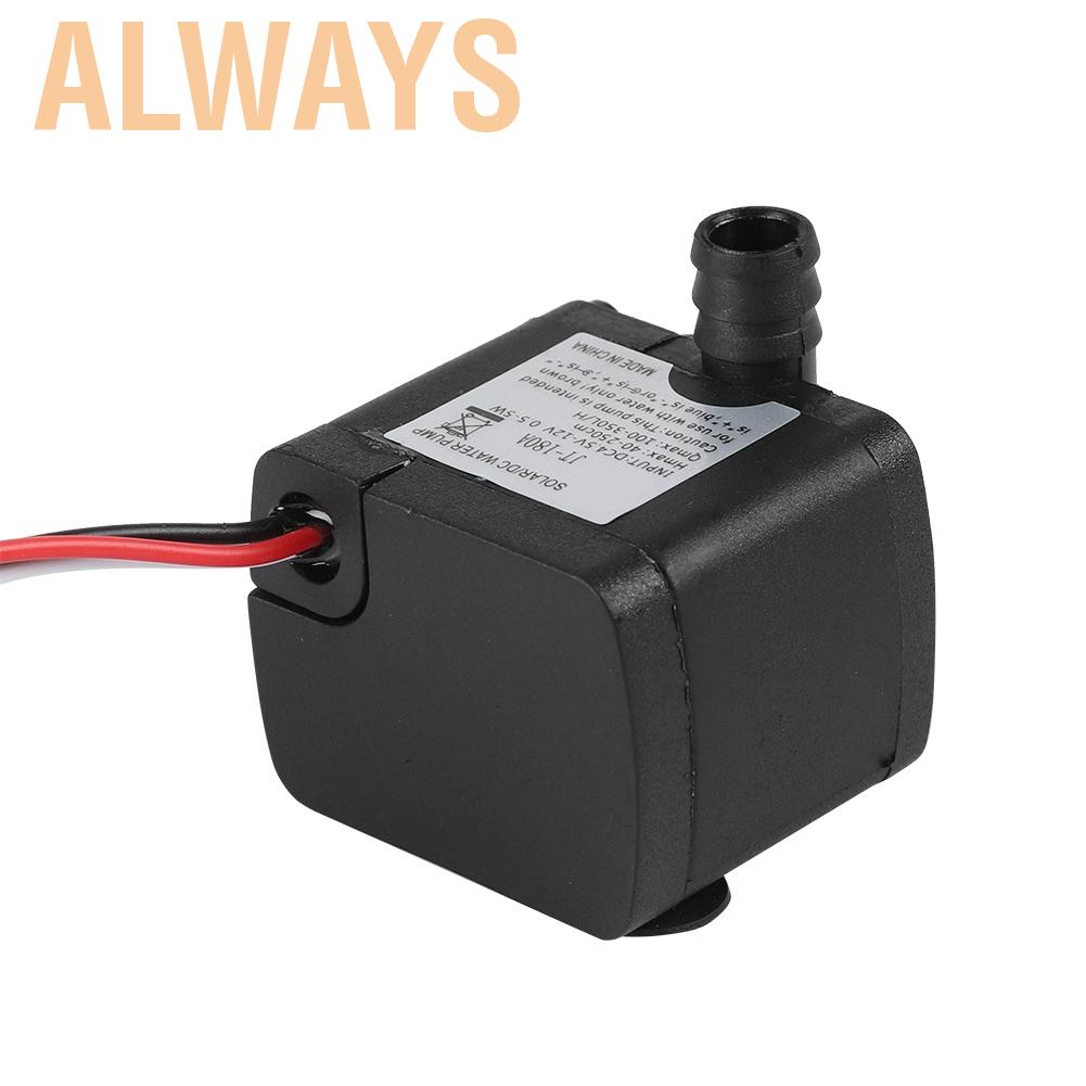 Bơm nước DC 12V 300l / H 1800rpm cho hệ thống làm mát bằng chất lỏng CPU