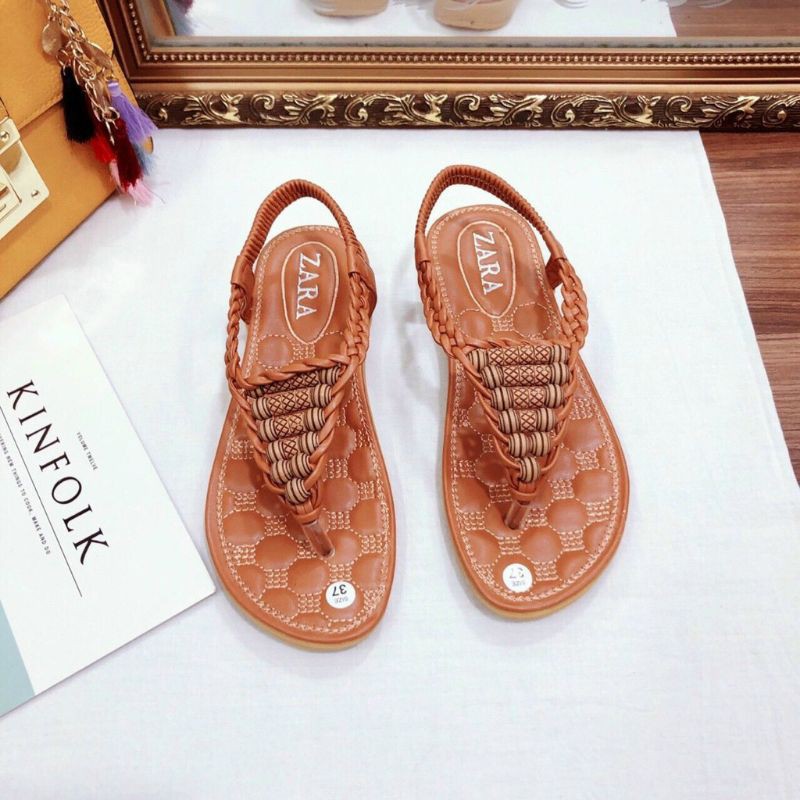 Sandal xỏ ngón quai kẹp mã KTG