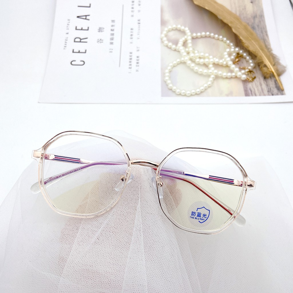 Mắt Kính Gọng Đa Giác Chống Ánh Sáng Xanh Jz6002 | BigBuy360 - bigbuy360.vn