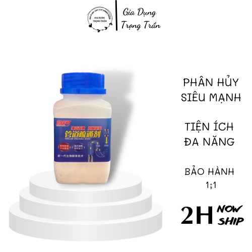Bột thông tắc cống thần thánh cực mạnh,thuốc vi sinh thông tắc cống bồn cầu YUHAO chính hãng