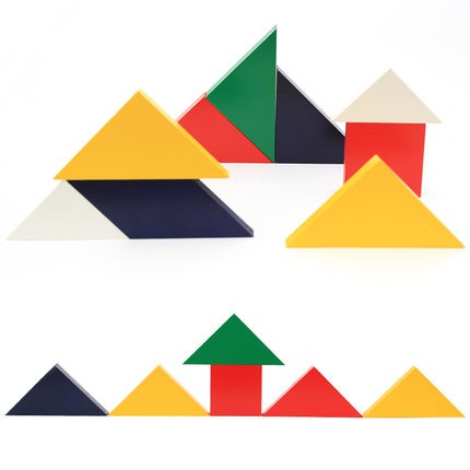 Giảm 10% [Tối Đa 35K Đơn Từ 50K] – Đồ Chơi Gỗ Ghép Hình Tangram - Giáo Cụ Montessori