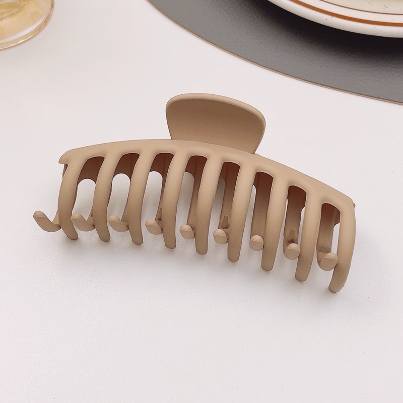 Kẹp Tóc Màu Sắc Cà Phê Phong Cách Hàn Quốc Chất Lượng Cao