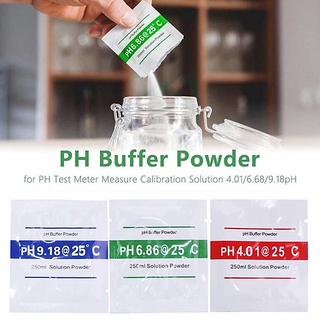 Bộ 3 gói bột pH dùng để hiệu chuẩn máy đo pH powder buffer