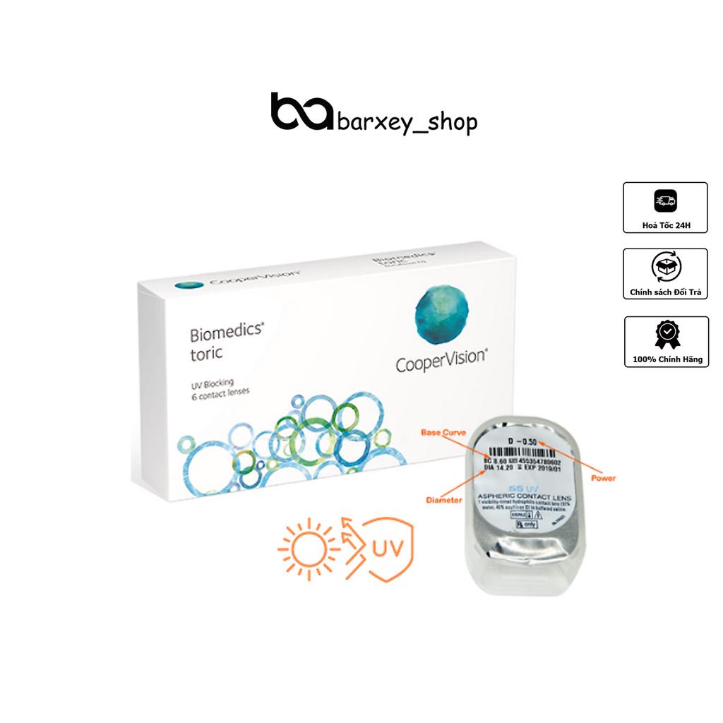 Kính áp tròng Mỹ BIOMEDIC-55,không màu, độ từ -0,50→10,00 BARXEYSHOP