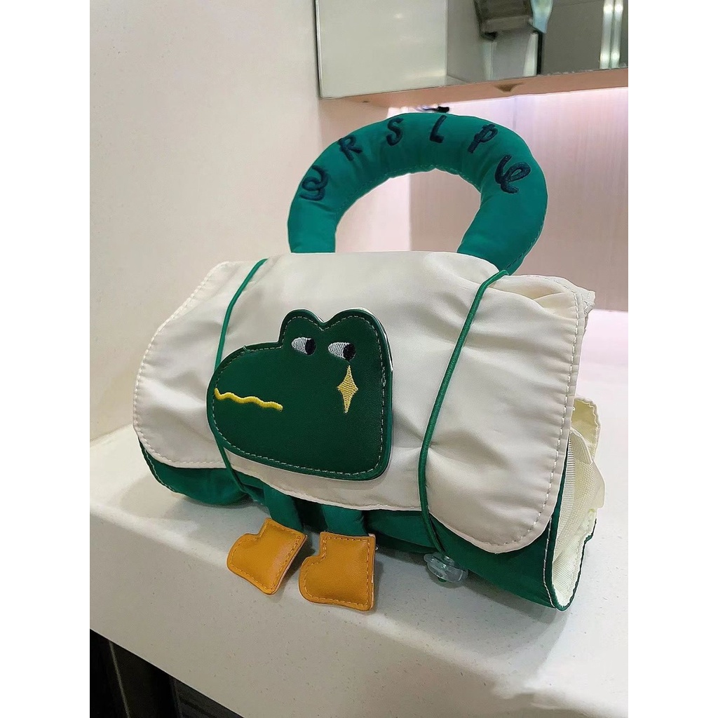 Túi Đựng Mỹ Phẩm Sức Chứa Lớn Họa Tiết Hoạt Hình Dễ Thương