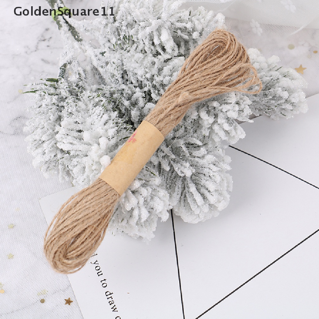 [Goldsquare11] Cuộn Dây Thừng Gai Dầu Tự Nhiên 10m Dùng Làm Đồ Thủ Công DIY Trang Trí