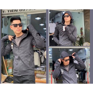 ⚡áo chống nắng dior - gucci - lv- dg vân chìm new 2021, áo khoác đi nắng nam nữ- có túi khoá- chất umi dầy dặn