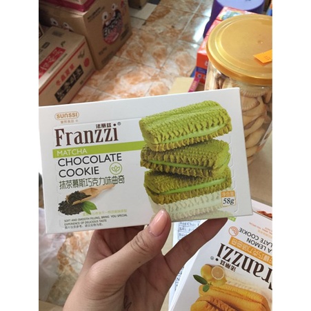 Bánh quy vị sôcôla matcha 58g