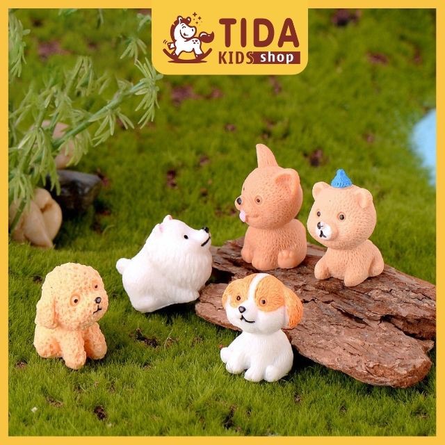 Cún Con Tìm Chủ Mới Về Trang Trí Vườn Cây, Tiểu Cảnh Miniature, Phụ Kiện DIY - Văn Phòng Phẩm TiDa Kids Shop Giá Rẻ