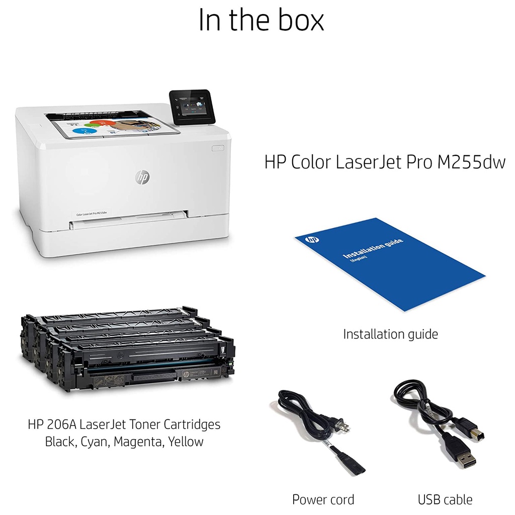 Máy in màu đa HP LaserJet Pro HP Color LaserJet Pro M255dw / m255nw tại VanphongStar tốc độ in cao 21 trang chính hãng