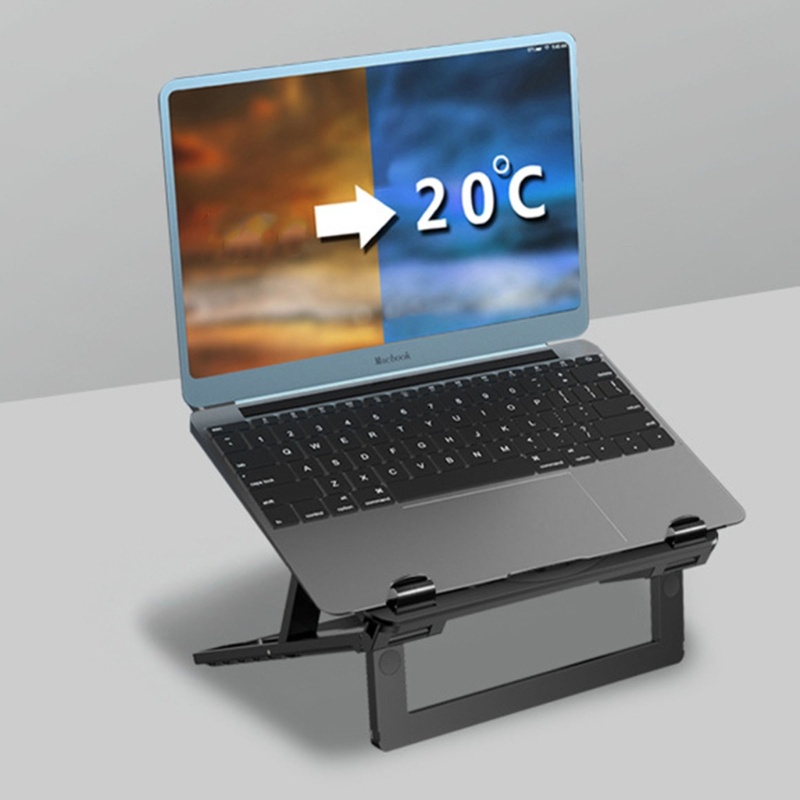 Giá Đỡ Laptop / Notebook / Điện Thoại Tản Nhiệt Yên Tĩnh Có Thể Gập Lại