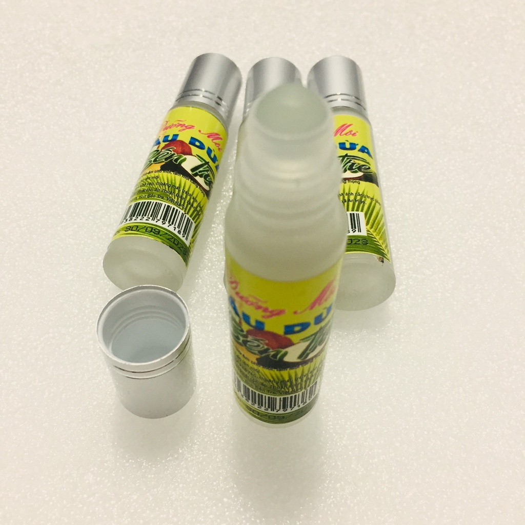 Dầu Dừa Dưỡng Môi Nguyên Chất Dạng Bi Lăn dễ sử dụng 10ml