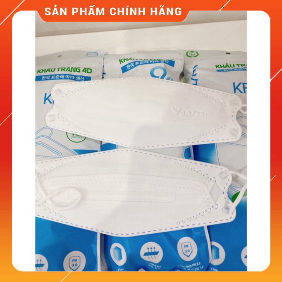 KHẨU TRANG KF 94 4d Hàn Quốc ( Túi 10 cái )