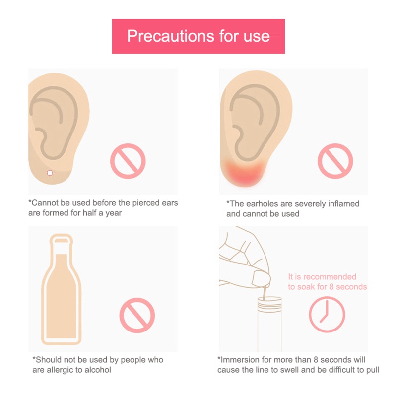 Bộ 70 Dây Làm Sạch Lỗ Tai Dùng Một Lần Tiện Dụng