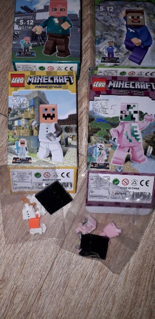 Lắp ráp 1 hộp LegoMineCraft 1744