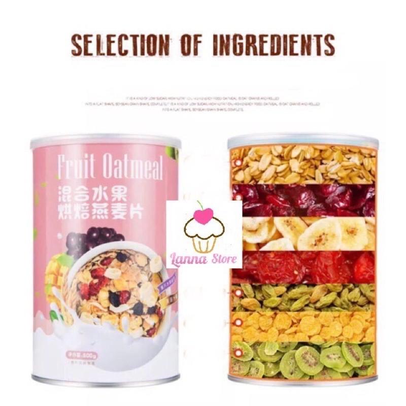 [Mã 77FMCGSALE1 giảm 10% đơn 250K] Hộp 500g ngũ cốc giảm cân | BigBuy360 - bigbuy360.vn