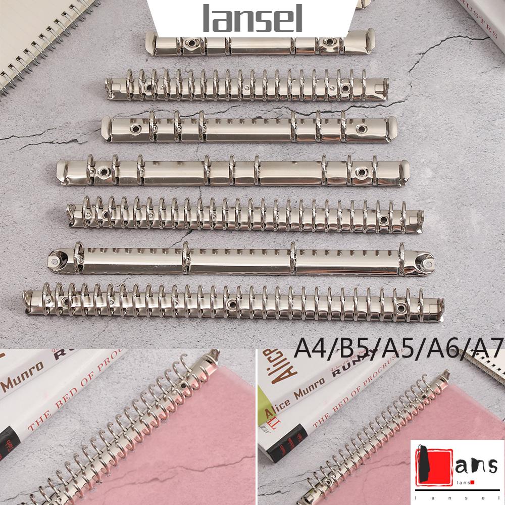 Bìa Kẹp Hồ Sơ A4/B5/A5/A6/A7 Bằng Kim Loại Có Thể Thay Đổi Đầy Tiện Lợi