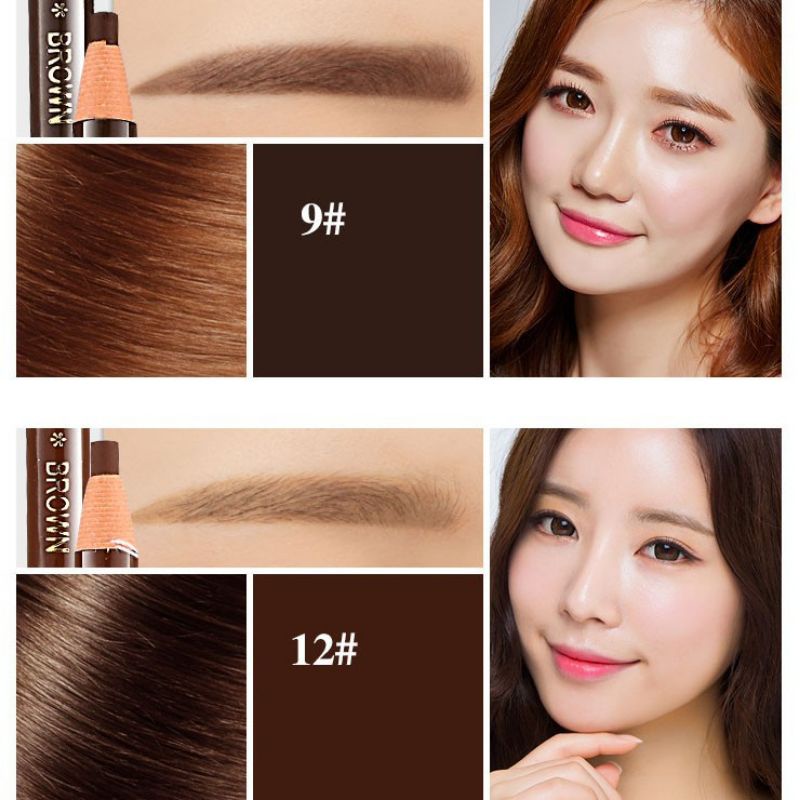 Bút chì kẻ lông mày Beauty dạng xé tiện dụng