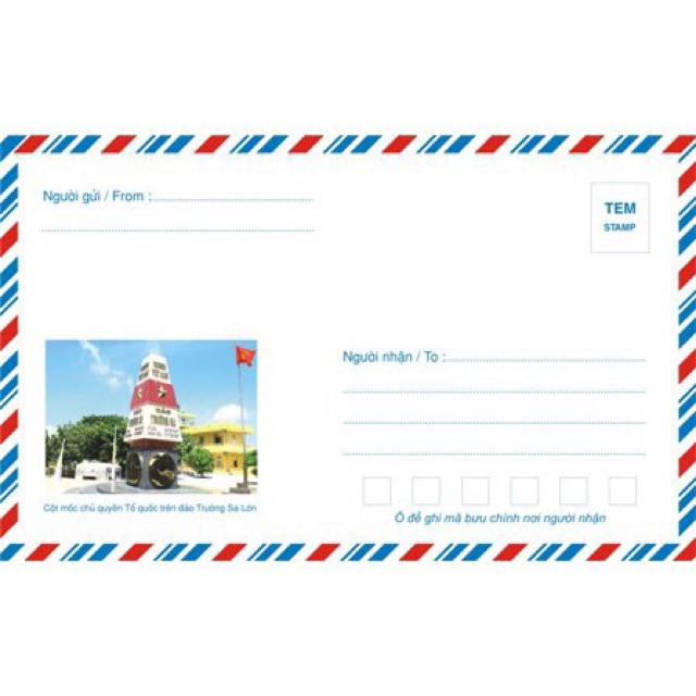 com bo 2 phong bì thư loại đẹp