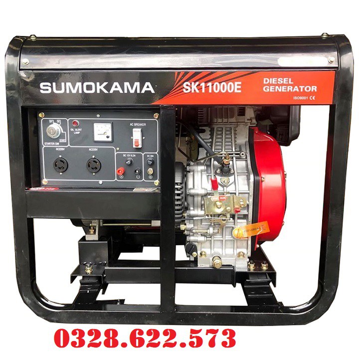 Máy Phát Điện Chạy Dầu 7Kw Sumokama- SK10000E