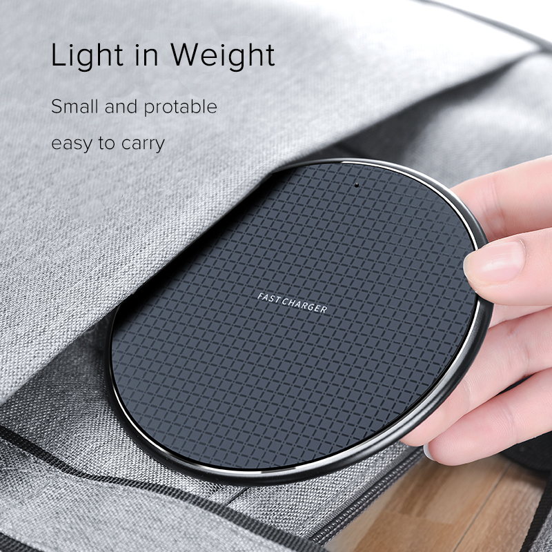 Twitch 10W Qi Wireless Charger Universal 3.0 Fast Charging Pad For General Mobile Phone