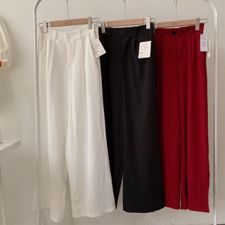 Quần culottes lanh lụa chất mát