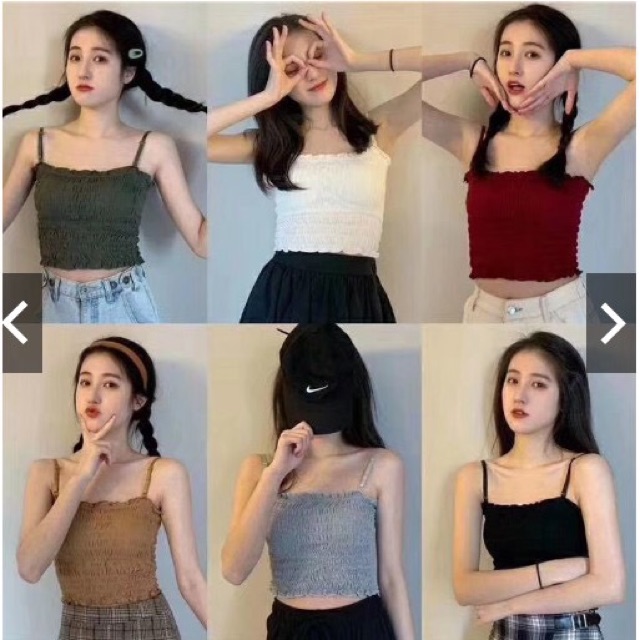 ÁO BRA,ÁO LÓT NỮ  ❤️FREESHIP❤️ Áo Bra Nhún 2 Dây Pha Cotton 6843 sexy