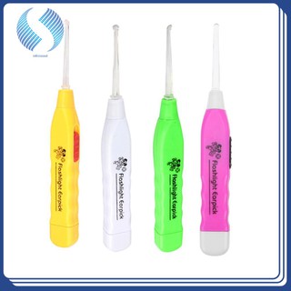 New LED Flashlight EarPick Ear Pick Wax Remover Curette Cleaner Care Tool