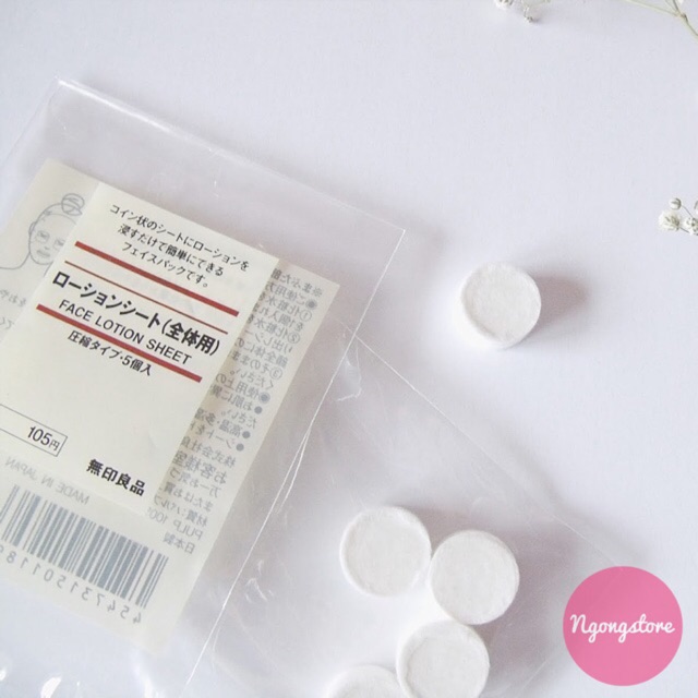  Mặt nạ nén Lotion Mask MUJI