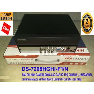 Đầu ghi hình Camera 8 kênh Hikvision DS-7208HGHI-F1/N