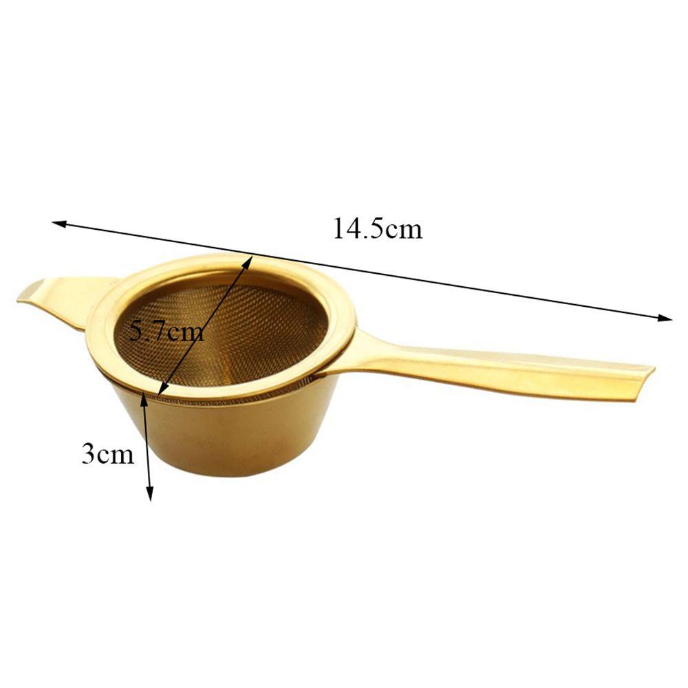 1 Bộ Dụng Cụ Lọc Trà Bằng Lưới Có Tay Cầm Tiện Dụng