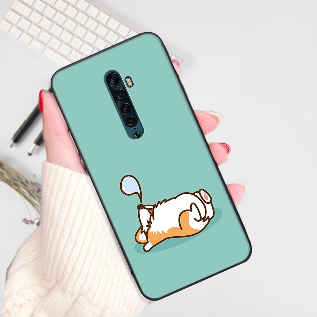 Ốp Oppo in hình QUẢ BƠ ĐÁNG YÊU cho máyOPPO F11-F11PRO - A5/A9 2020 - RENO 2/2F