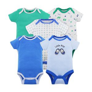 Set 5 bodysuit cộc tay nhiều mẫu cực xinh