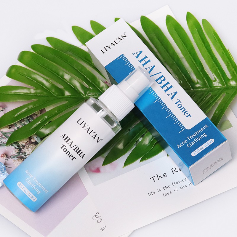 LIYAL'AN AHA BHA Toner giúp giảm mụn trứng cá và mụn đầu đen 100ml | BigBuy360 - bigbuy360.vn