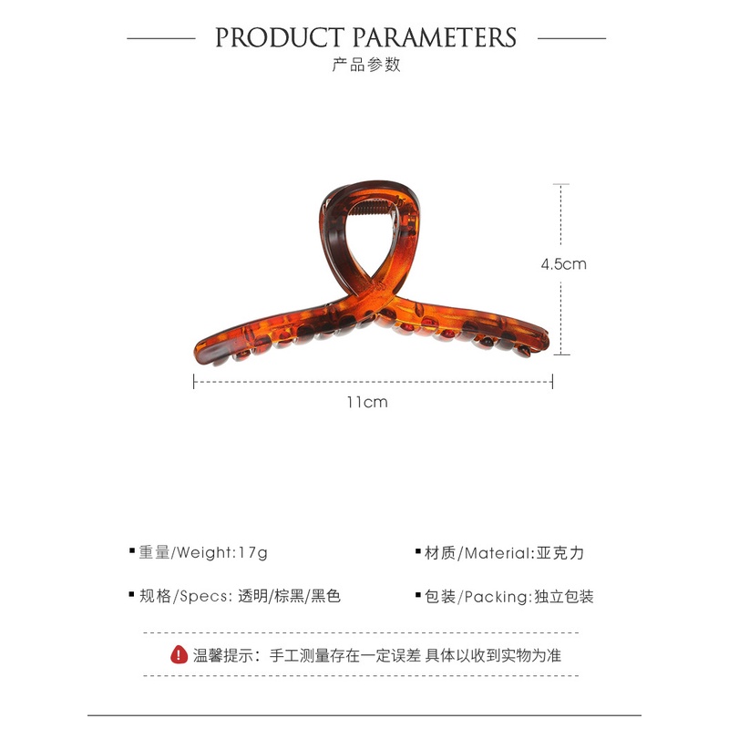 Kẹp Tóc Thời Trang Kiểu Giản Đơn Phong Cách Hàn Quốc Cho Nữ
