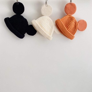 Mũ len tai mickey dạ lớn cho bé (1-4y)