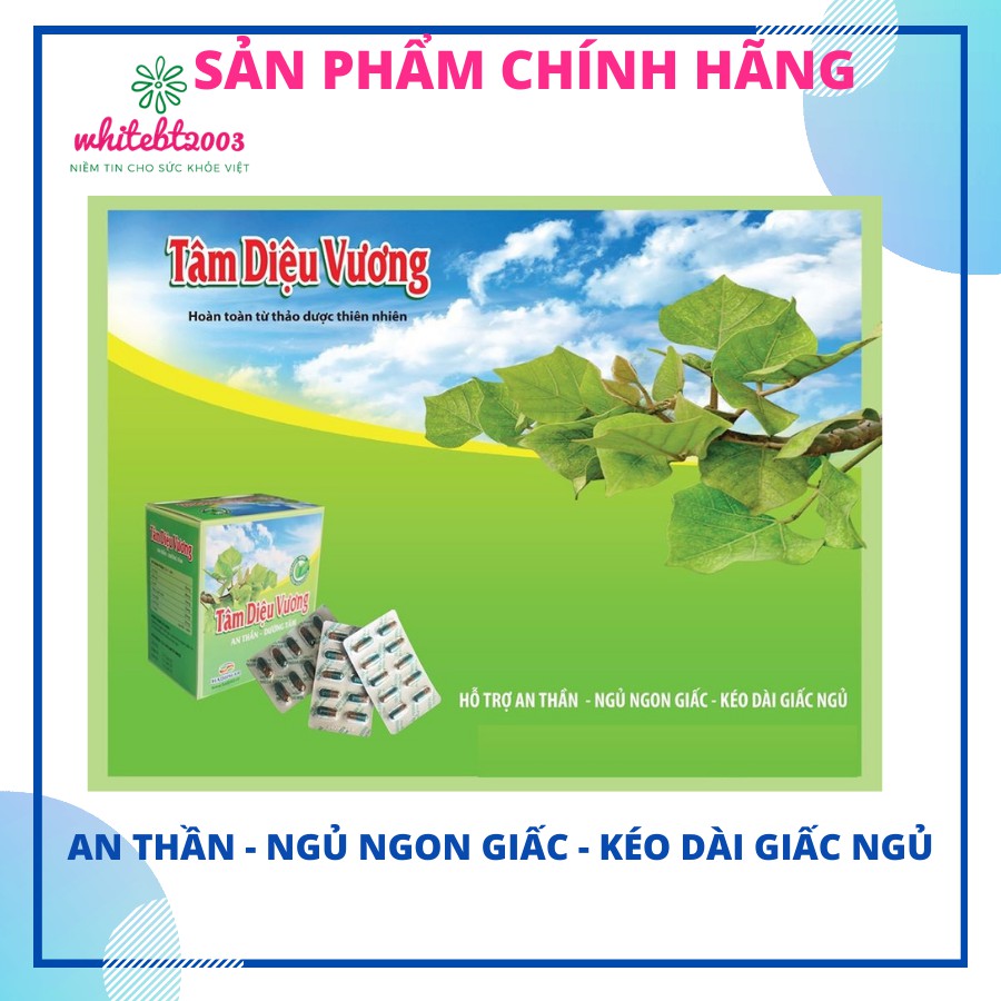 Viên uống Tâm Diệu Vương Hộp 100 viên