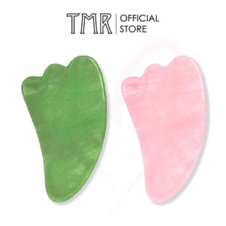 Bảng Đá Gua sha Guasha Massage TMR bằng Đá tự nhiên 3 mảnh cao cấp, mát xa nâng cơ hiệu quả, bấm huyệt thải độc