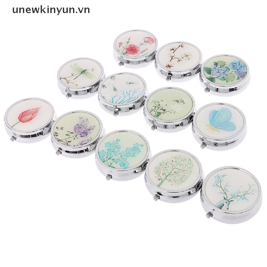 Hộp Đựng Thuốc / Mỹ Phẩm Có Thể Gấp Gọn Tiện Dụng
