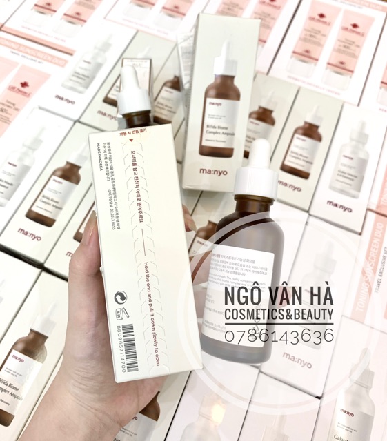 [MANYO] TINH CHẤT MANYO CHỐNG LÃO HOÁ BIFIDA COMPLEX AMPOULE