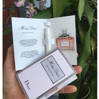 Vial mẫu thử nước hoa Dior