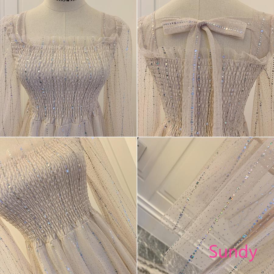 Đầm đính đá thời trang lấp lánh phong cách nữ tính