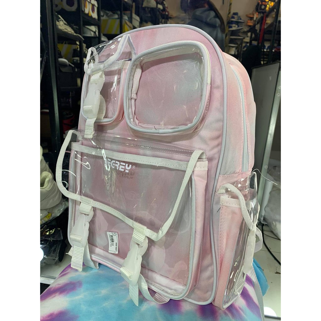 Balo Degrey hồng loang Backpack - Balo thời trang Nam Nữ - GIN STORE